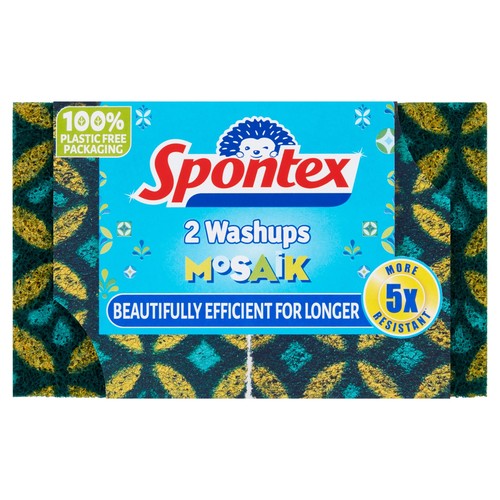 Washups mosaik sponge scourers - washups,
