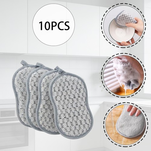 Double sided cleaning sponges - sided,