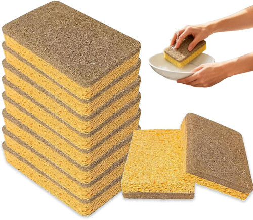 Eco sponge scourers pack - scourers,