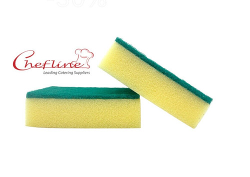 Jumbo sponge scourers - scourers, (6pk