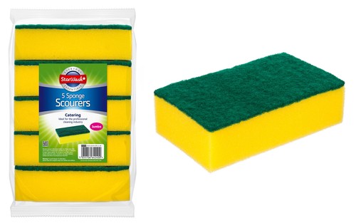 Large sponge scourers - large,