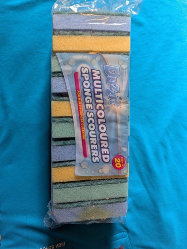 Sponge scourers washing - sponge, up