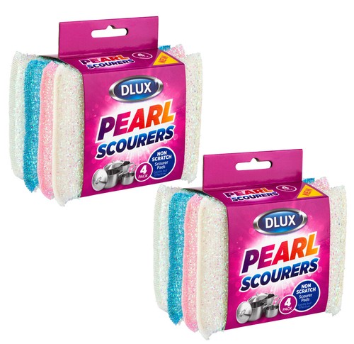 Non scratch scourer pads - scratch, x8