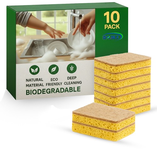 Cleaning sponge washing eco - cleaning, up