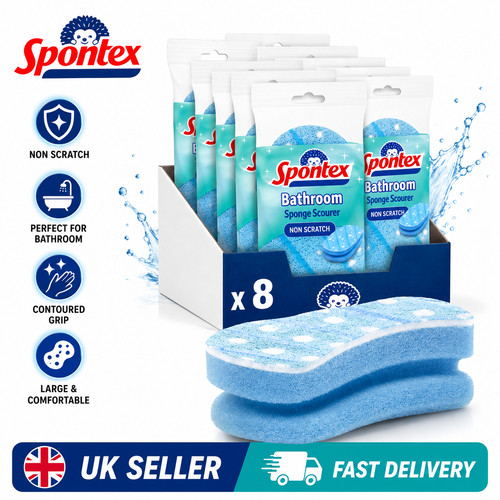 Spontex bathroom sponge - bathroom,