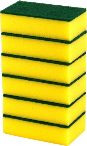 Heavy duty scourers - duty, sponge