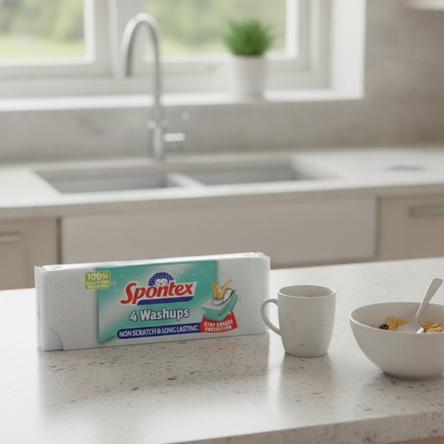 Washups non scratch sponge - washups, non-scratch