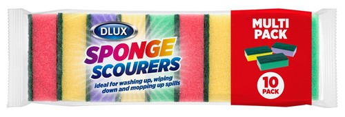 Multicoloured sponge - multicoloured,